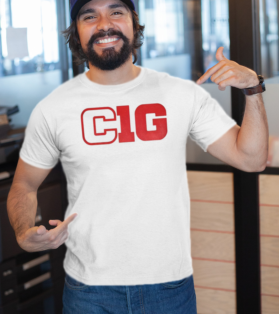 Indiana Hoosiers C1G Big Ten Champions Coach Cig T-Shirt
