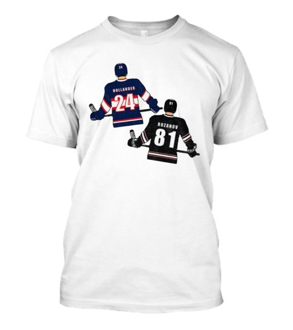 Hollander 24 Rozanov 81 Heated Rivalry Hockey Jersey Showdown T-Shirt