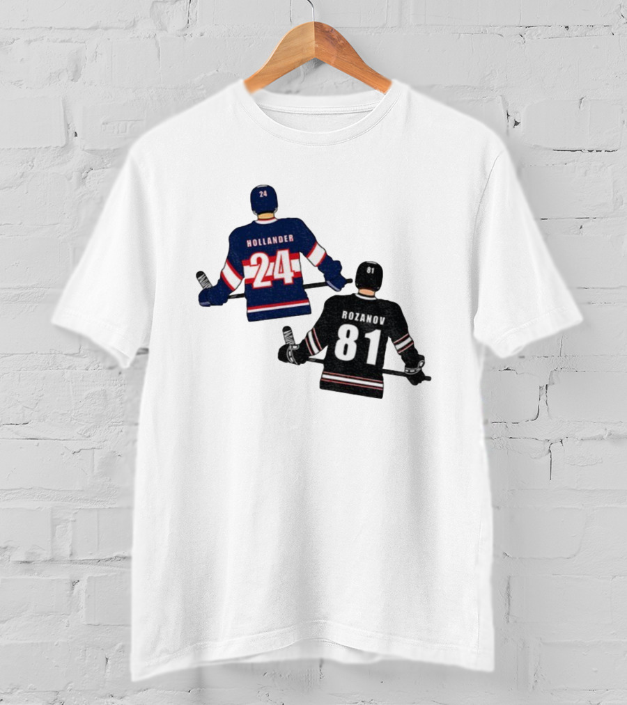Hollander 24 Rozanov 81 Heated Rivalry Hockey Jersey Showdown T-Shirt