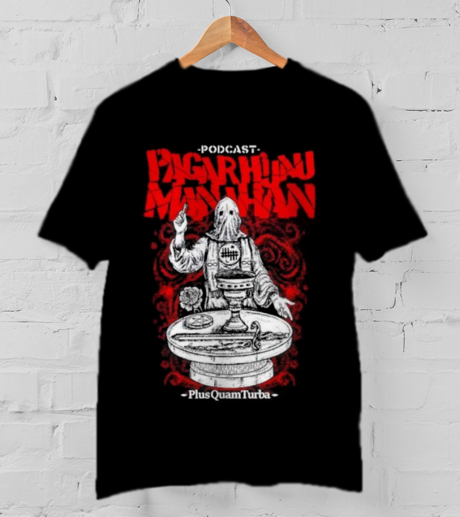 Pagar Hijau Manahan Plus Quam Turba Mystical Figure T-Shirt
