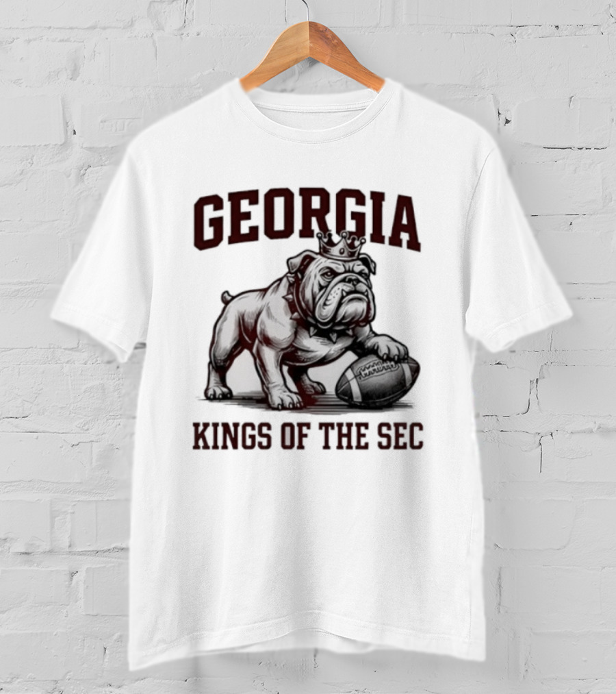 Georgia Bulldogs Kings Of The SEC 2025 T-Shirt