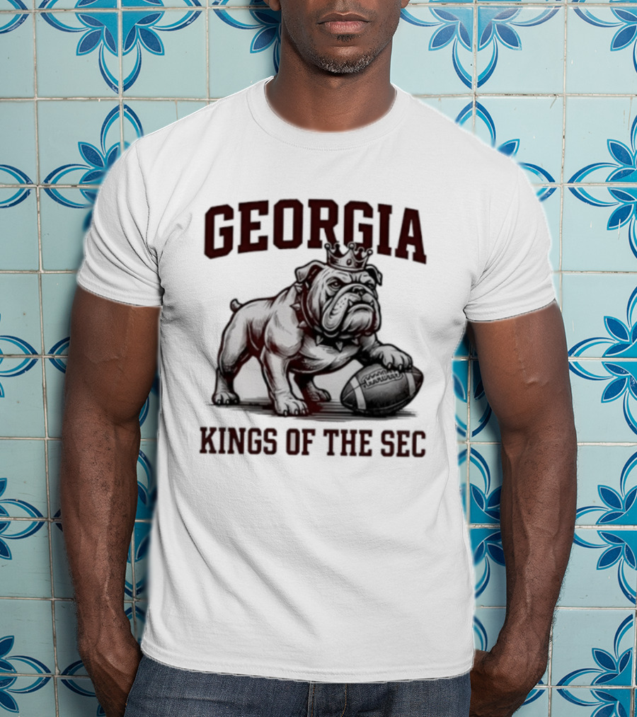 Georgia Bulldogs Kings Of The SEC 2025 T-Shirt