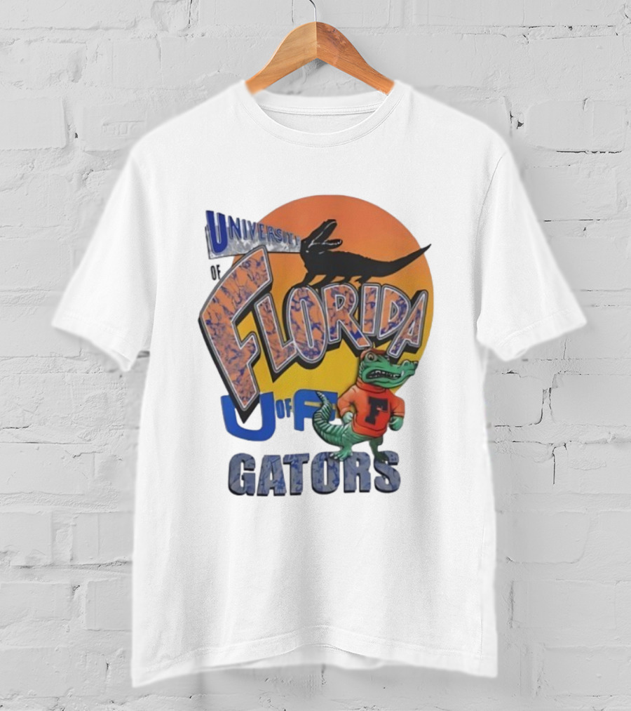 University Of Florida Gators Vintage Sunset Mascot T-Shirt