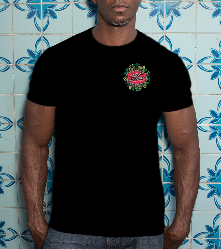 187 Customs Racing Christmas High Horsepower New Year Wishes T-Shirt