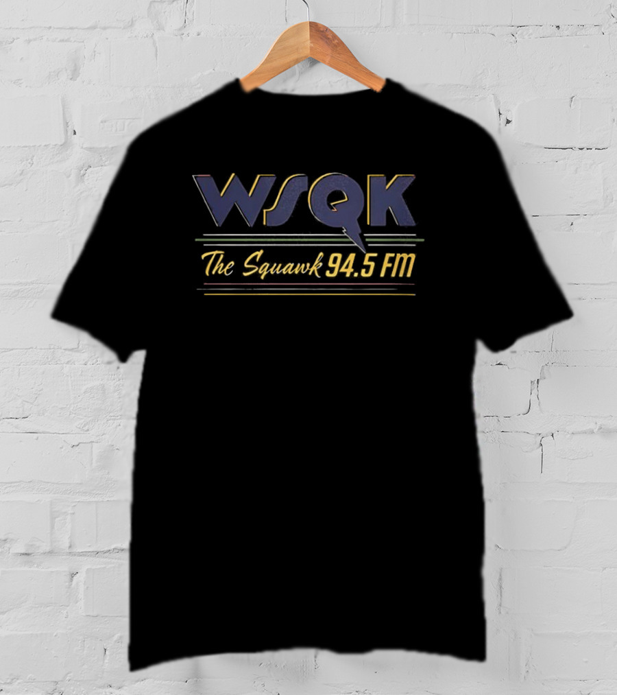 Dustin Henderson WSQK The Squawk 94.6 FM Stranger Things T-Shirt