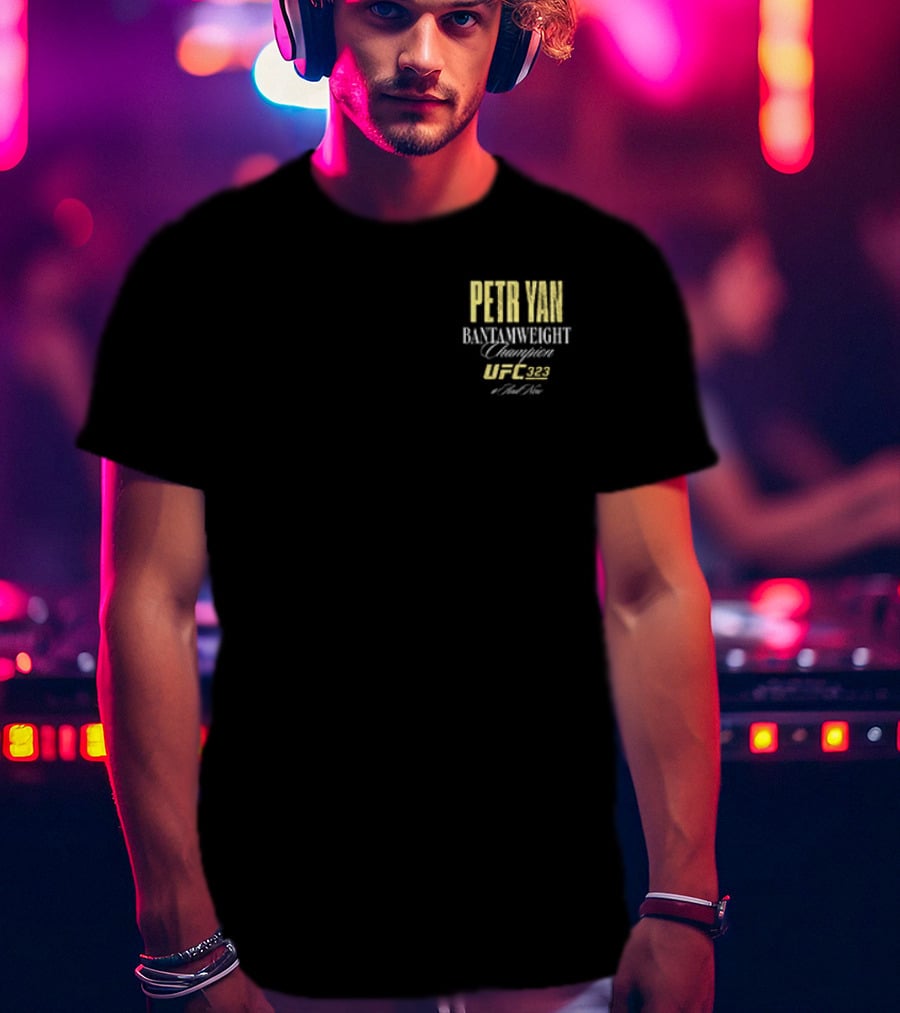 Petr Yan Bantamweight Champion UFC 323 T-Shirt