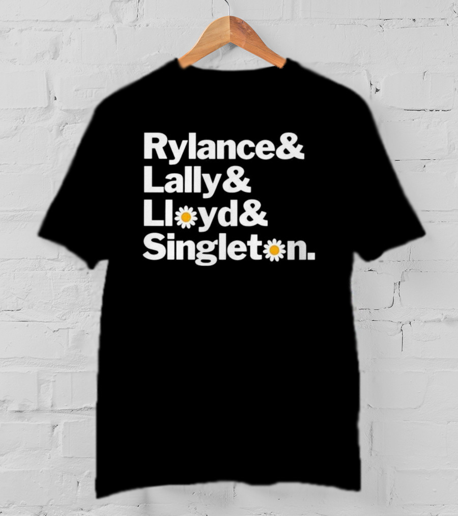 Rylance And Lally And Lloyd And Singleton Flower Accents T-Shirt