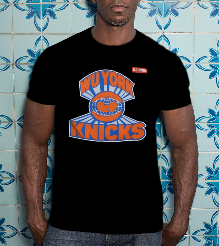 New York Knicks Wu Tang Clan Shaolin Remix Wu York 31 10304 T-Shirt