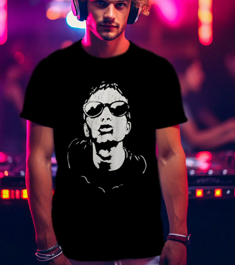 Thom Yorke Retro Classic Sunglasses Look T-Shirt