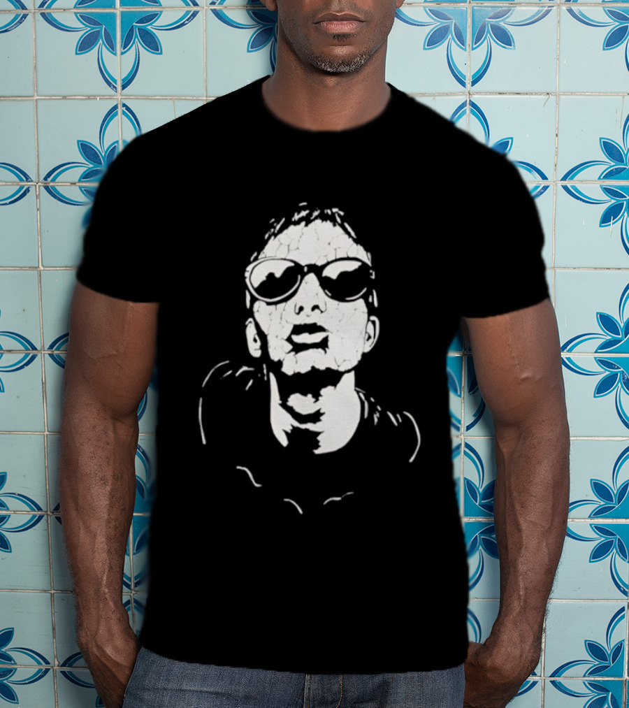 Thom Yorke Retro Classic Sunglasses Look T-Shirt
