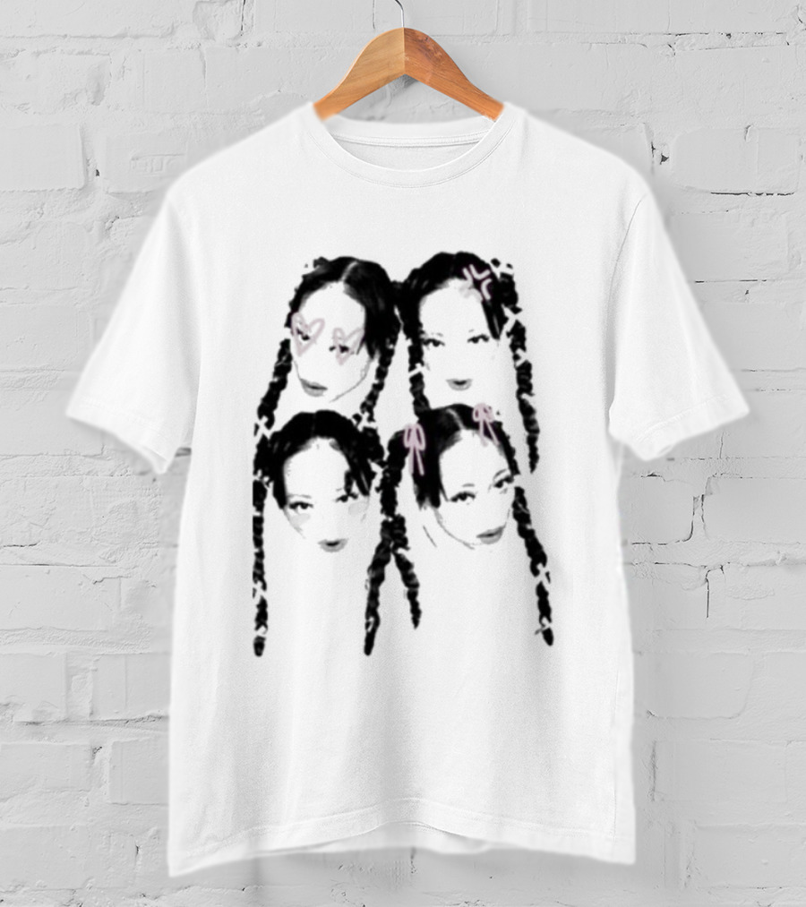 Sailorr Tour Ma Vie 2025 Heart Glasses And Bow Faces T-Shirt