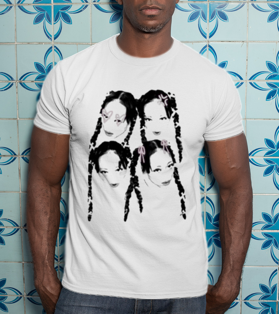 Sailorr Tour Ma Vie 2025 Heart Glasses And Bow Faces T-Shirt