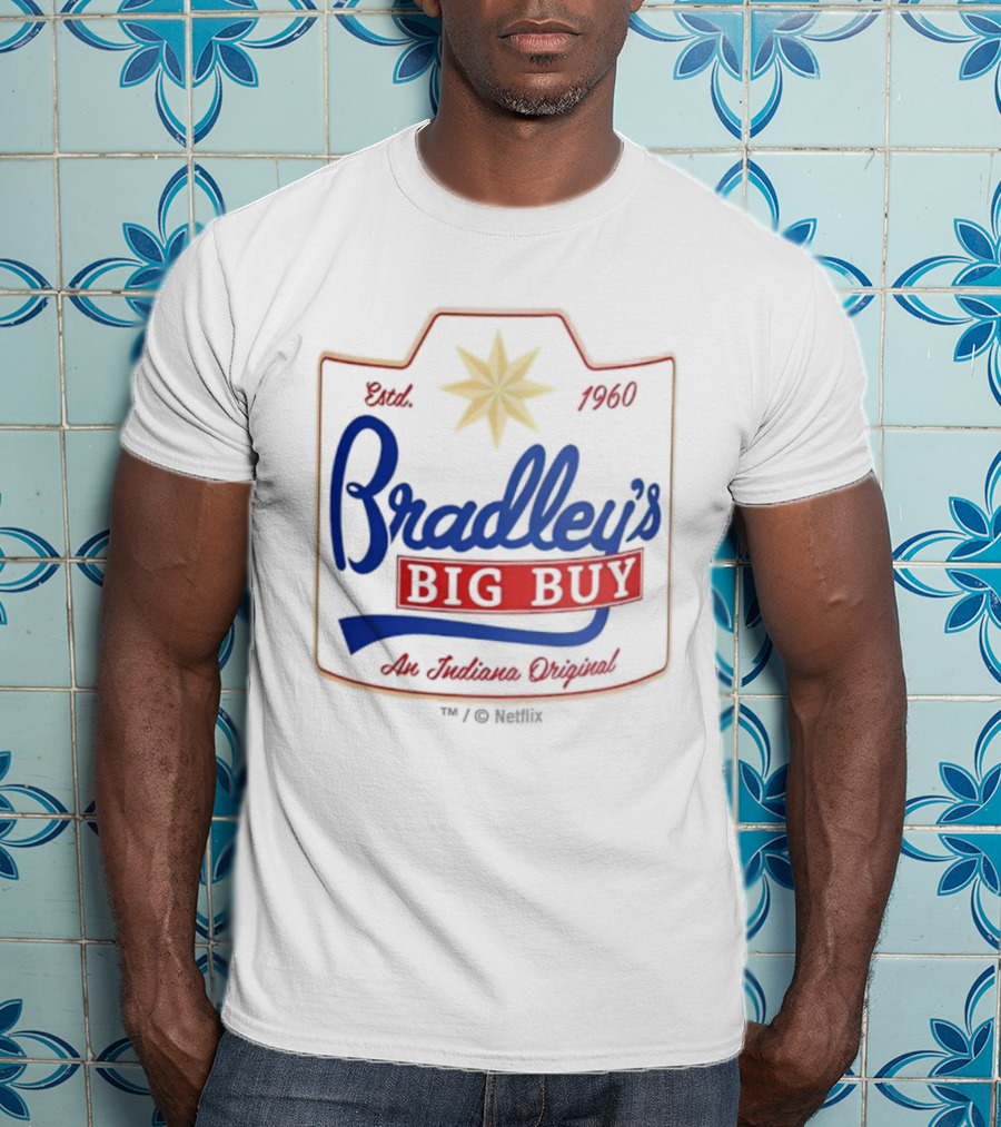 Stranger Things Season 5 Bradley's Big Buy Est. 1960 An Indiana Original T-Shirt