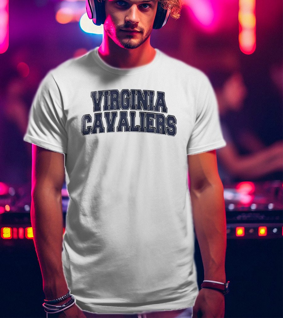 Virginia Cavaliers Heart On My Sleeve Fire In My Soul T-Shirt