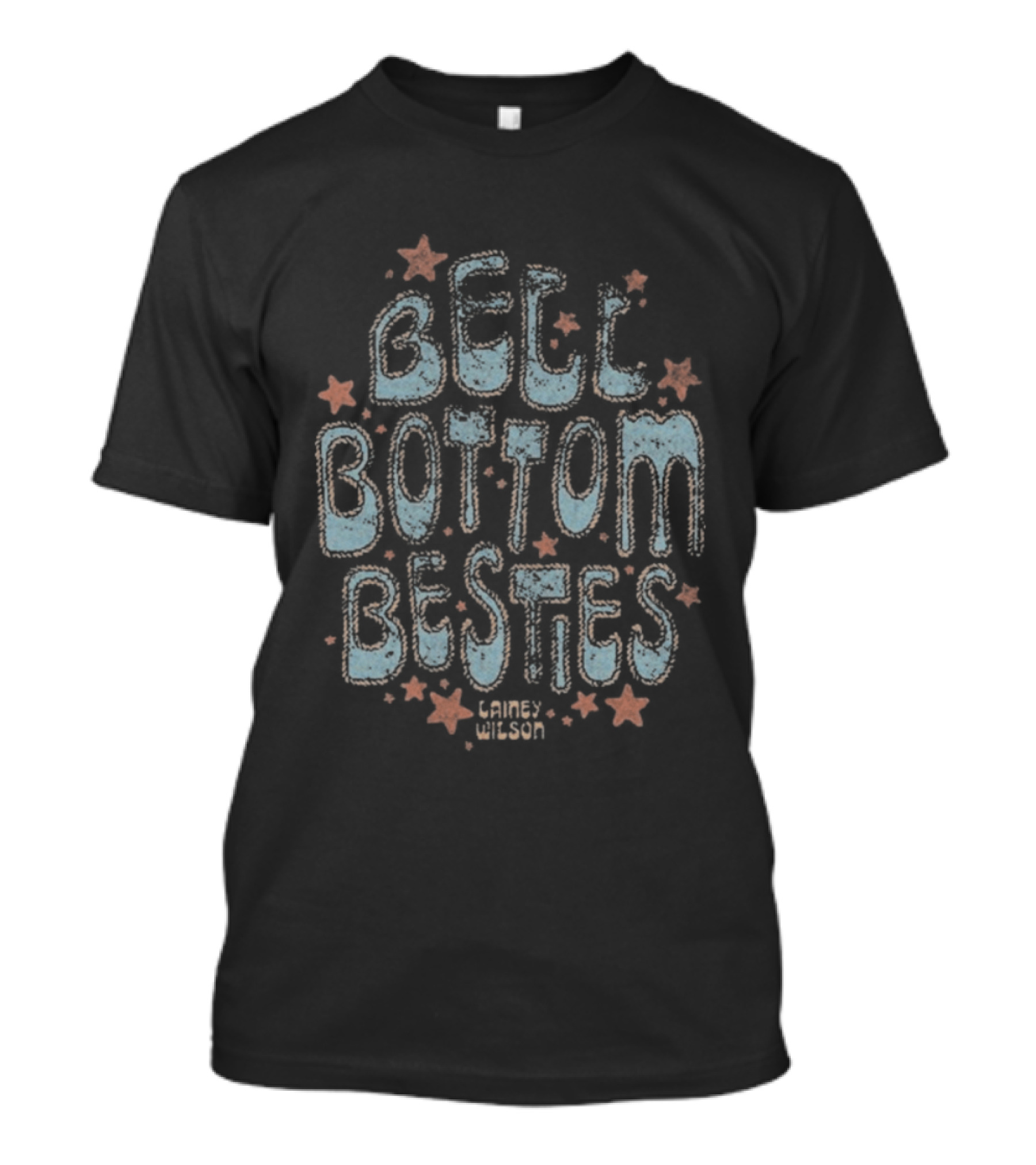 Bell Bottom Besties Lainey Wilson Retro Stars T-Shirt