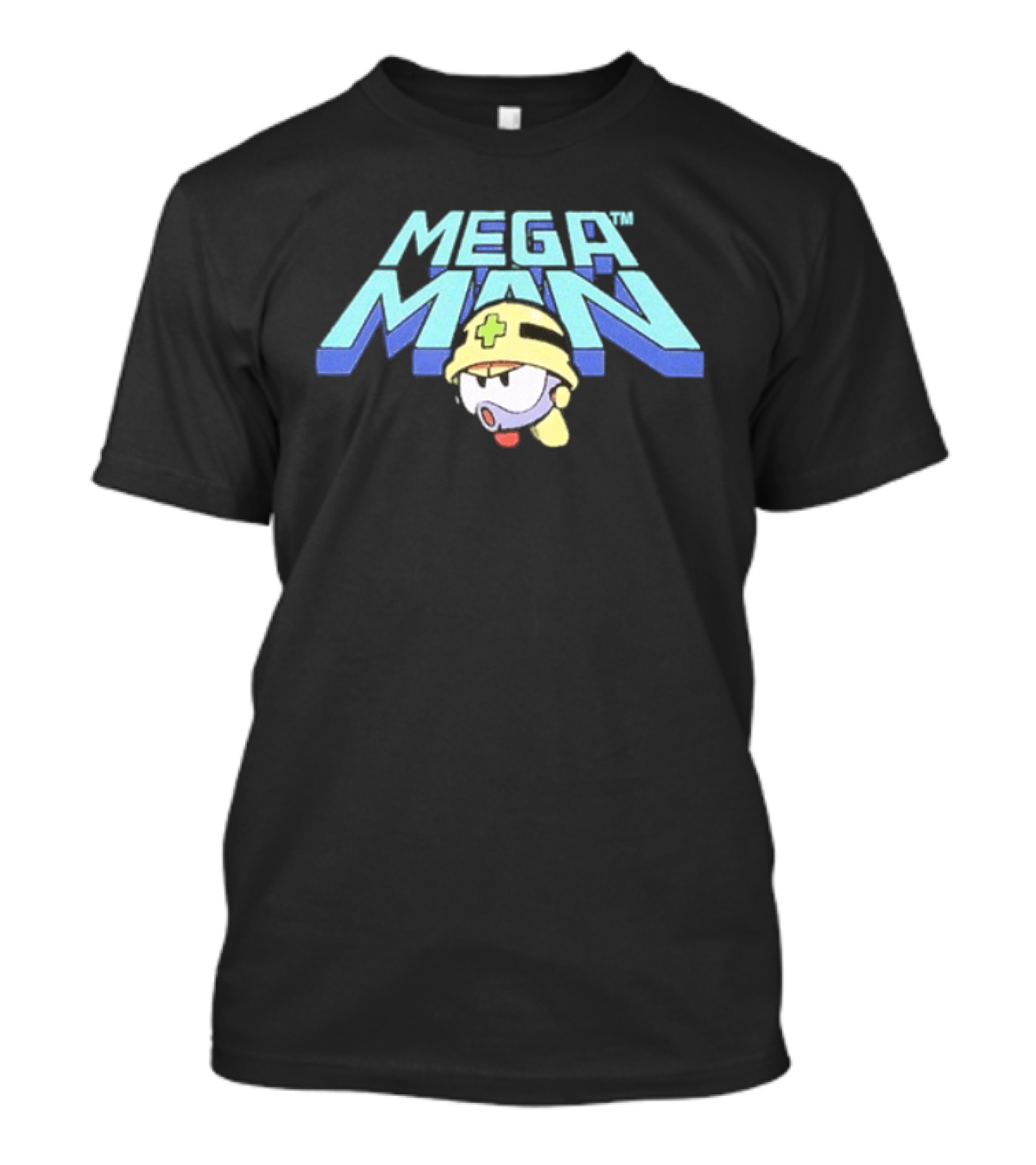 Mega Man Met Enemy Character Art Rsvlts Collection T-Shirt