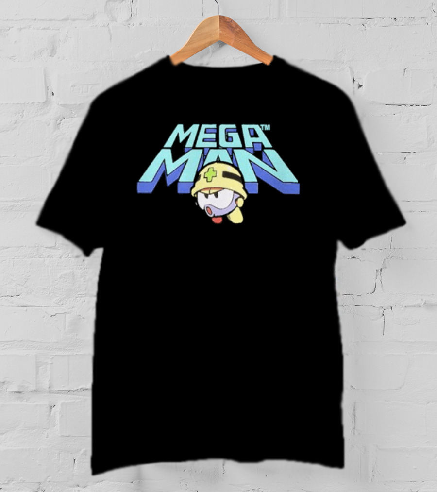 Mega Man Met Enemy Character Art Rsvlts Collection T-Shirt