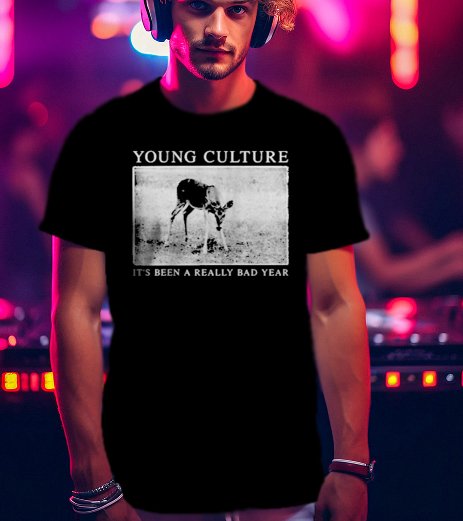 Young Culture It's Been A Really Bad Year Lamb T-Shirt