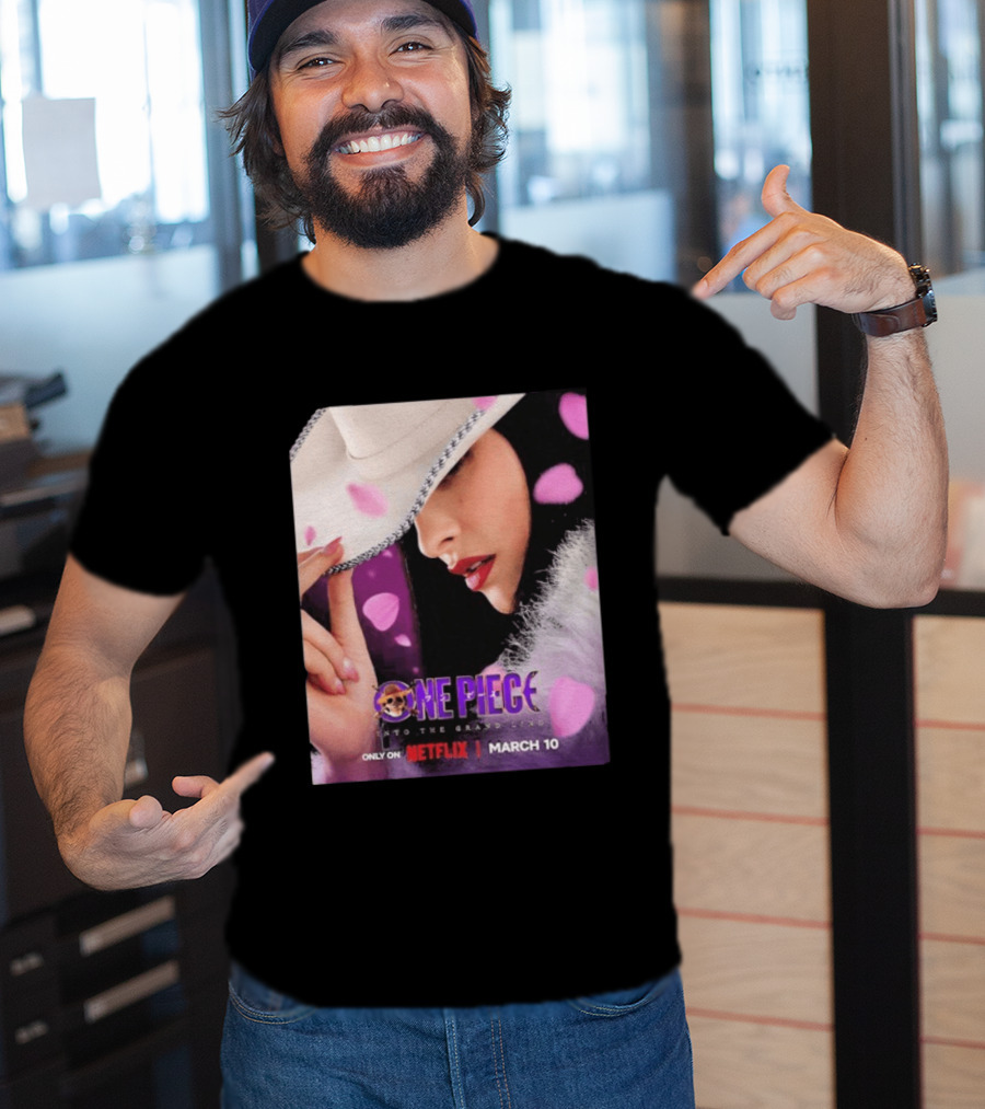 One Piece Season 2 Into The Grand Line Live Action Nico Robin Miss All Sunday Netflix March 10 T-Shirt