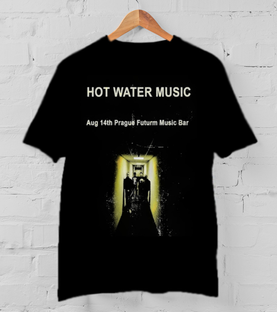 Hot Water Music Prague Futurum Music Bar August 14 2026 T-Shirt