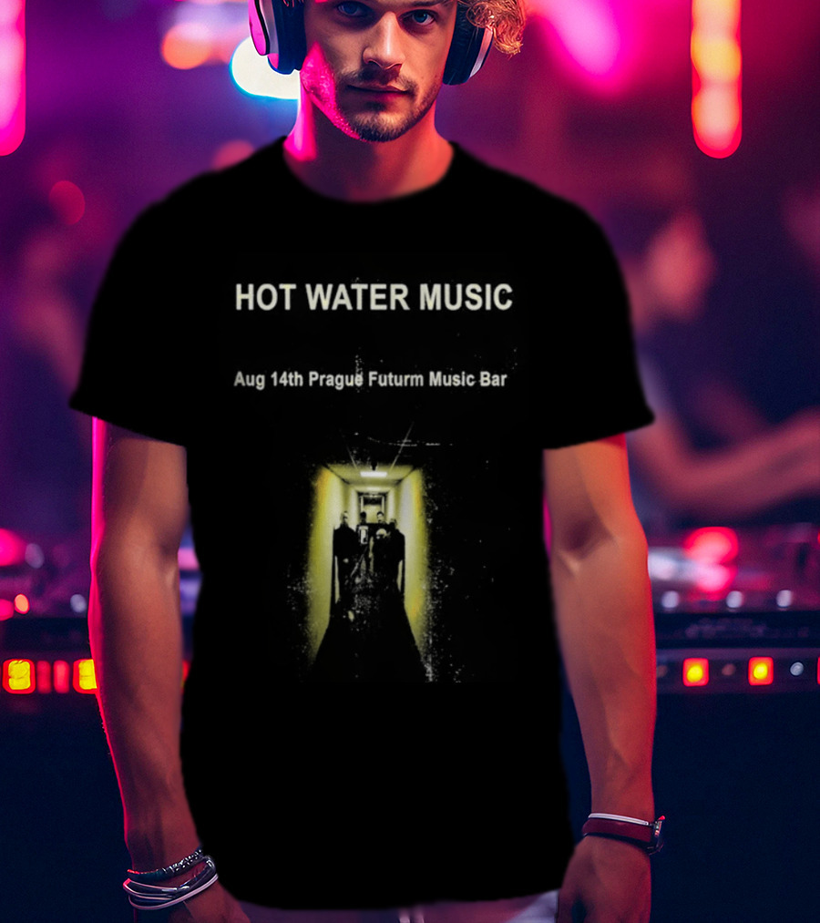 Hot Water Music Prague Futurum Music Bar August 14 2026 T-Shirt