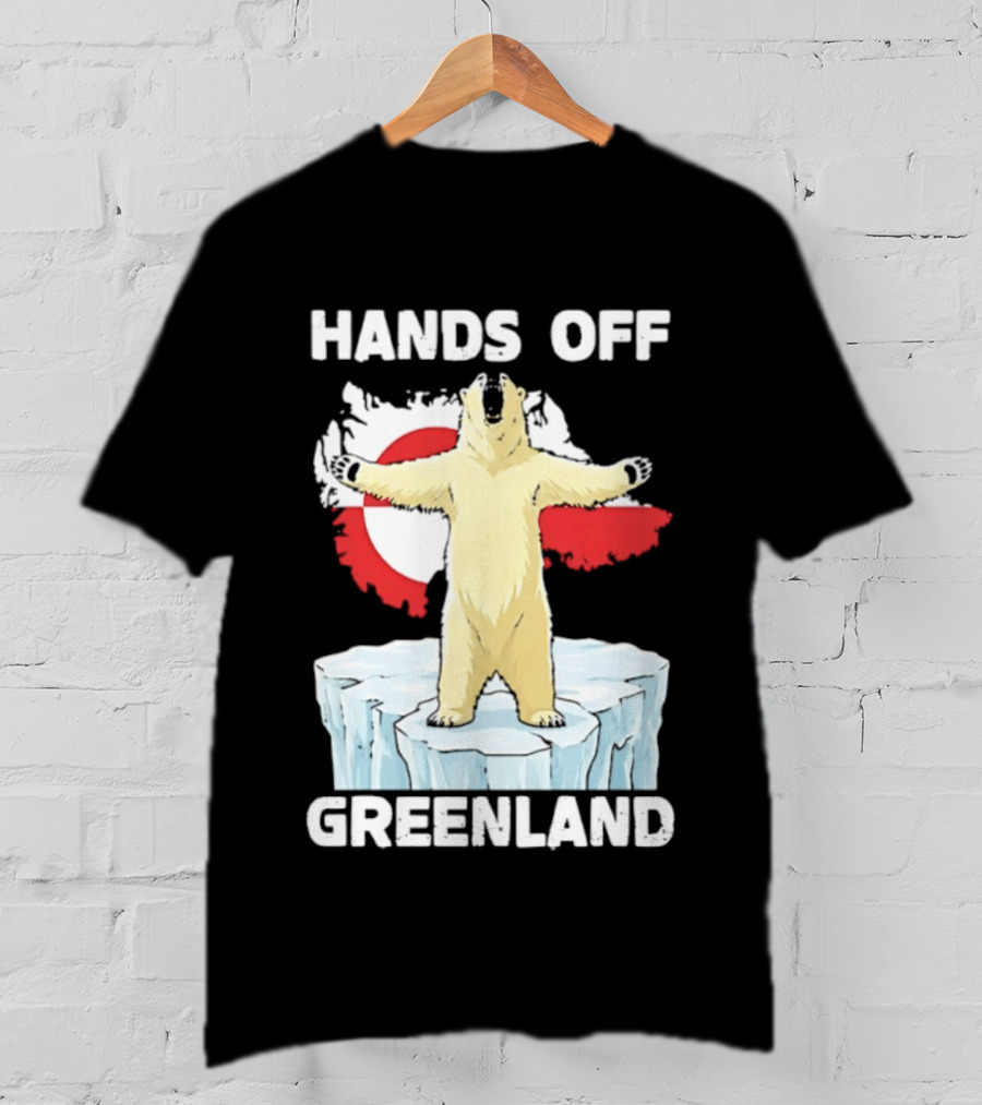 Hands Off Greenland Polar Bear On Iceberg T-Shirt