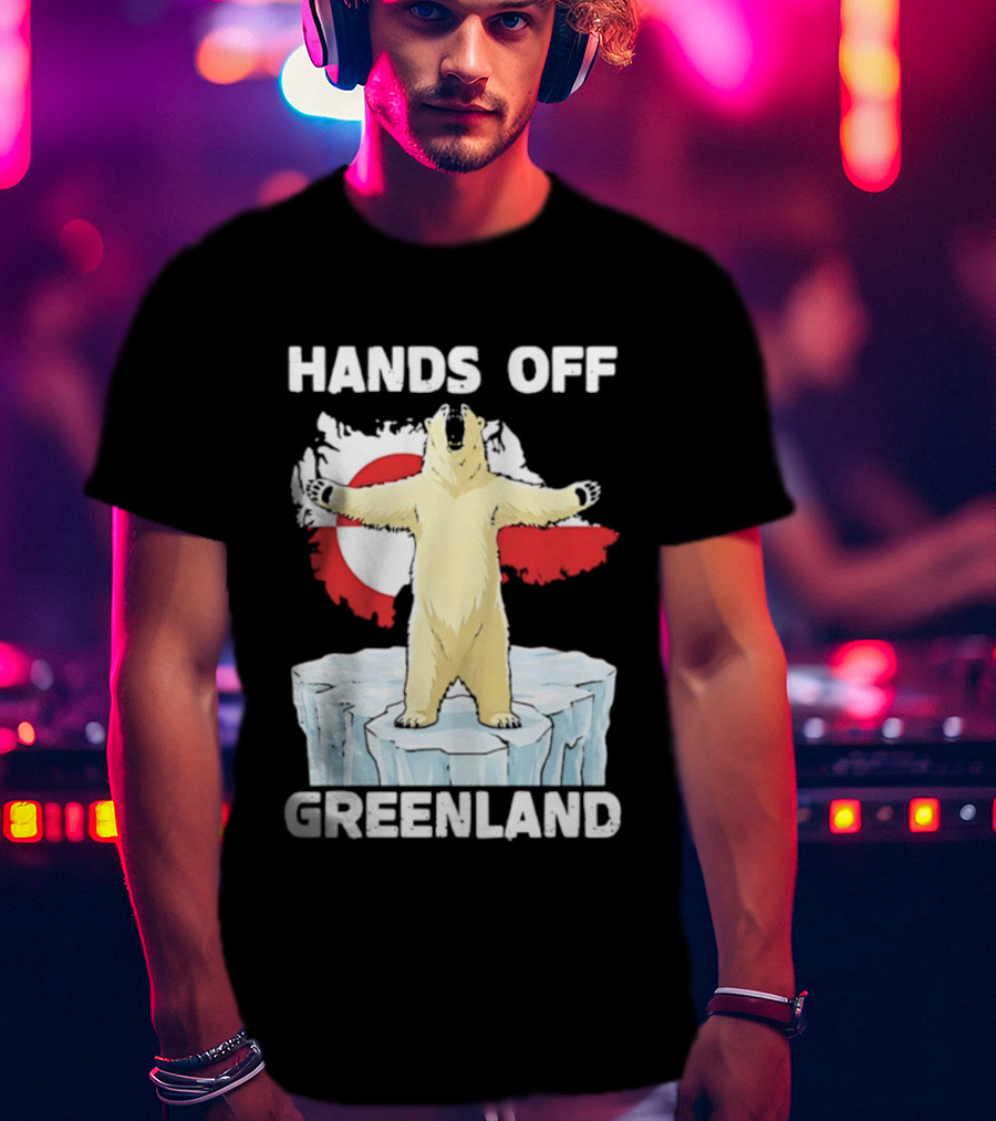 Hands Off Greenland Polar Bear On Iceberg T-Shirt