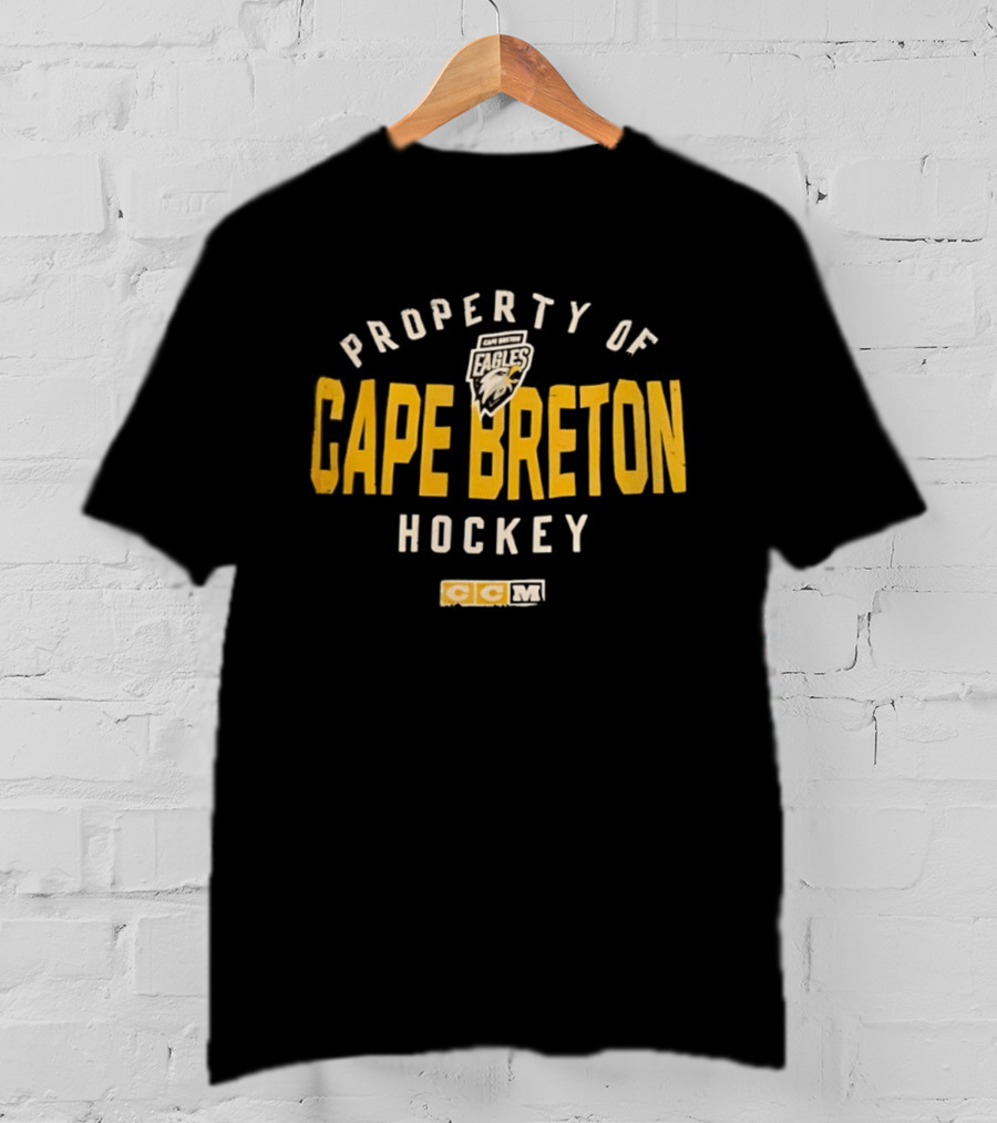 Cape Breton Eagles Hockey Property CCM T-Shirt
