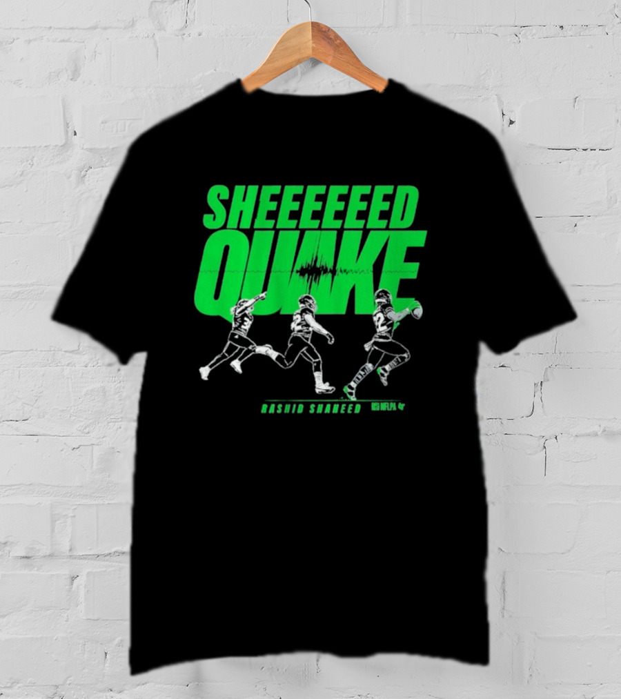Rashid Shaheed Sheed Quake NFL Action T-Shirt