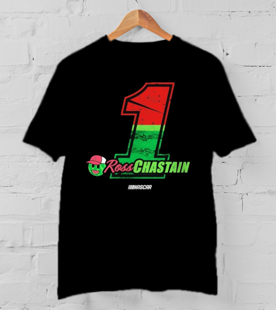 Ross Chastain Melon Man 1 NASCAR Racing Fan Merch T-Shirt