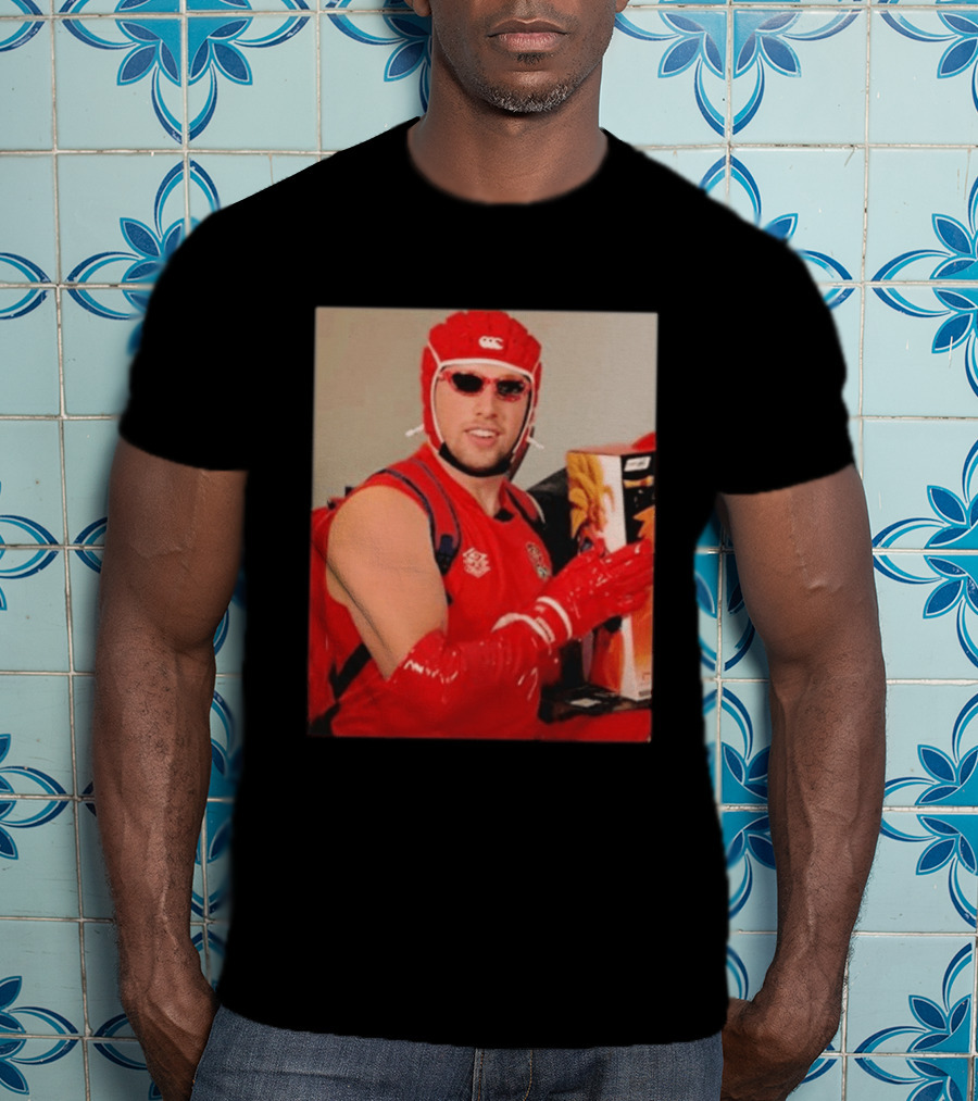 Sidemen Deepthroat Man Rugby Costume Toy Holder T-Shirt