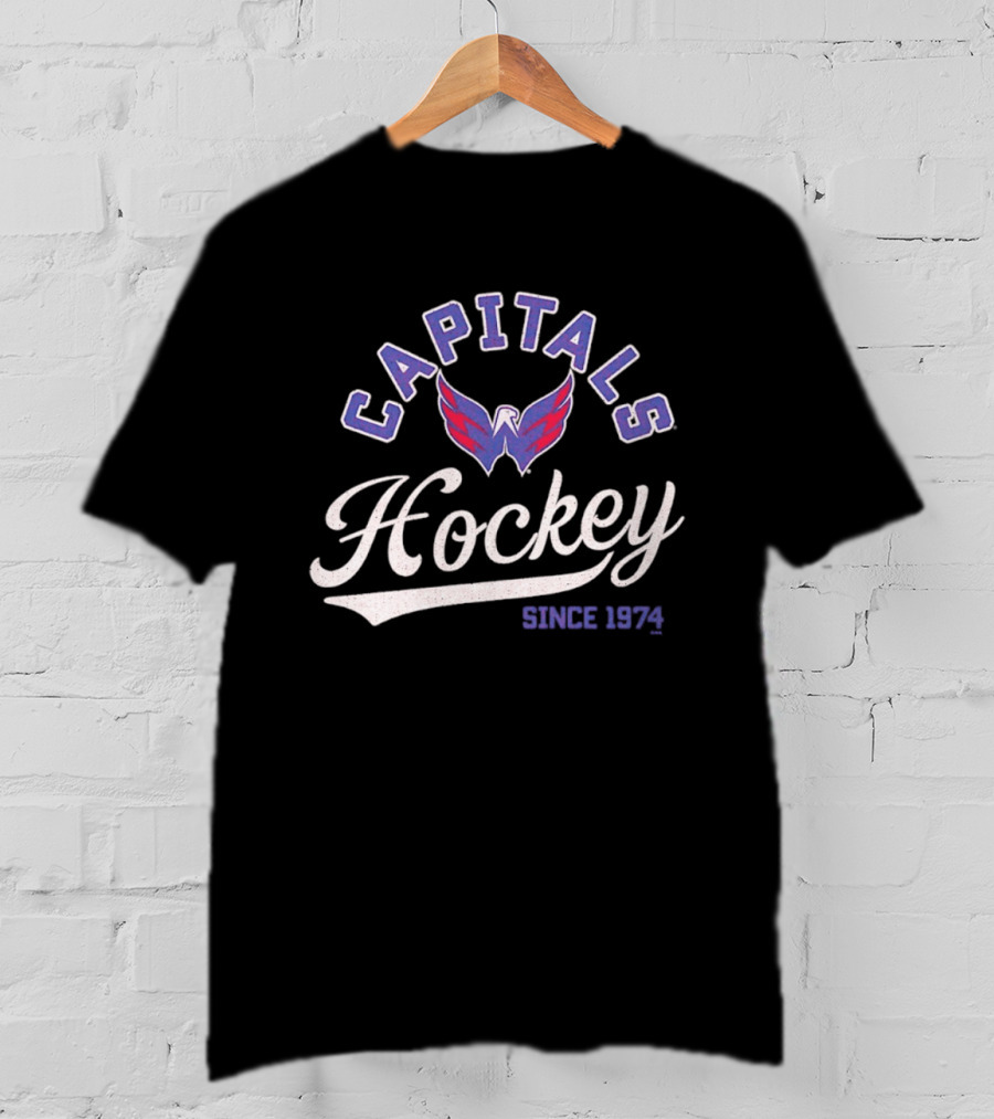 Washington Capitals Hockey Capitals Since 1974 T-Shirt