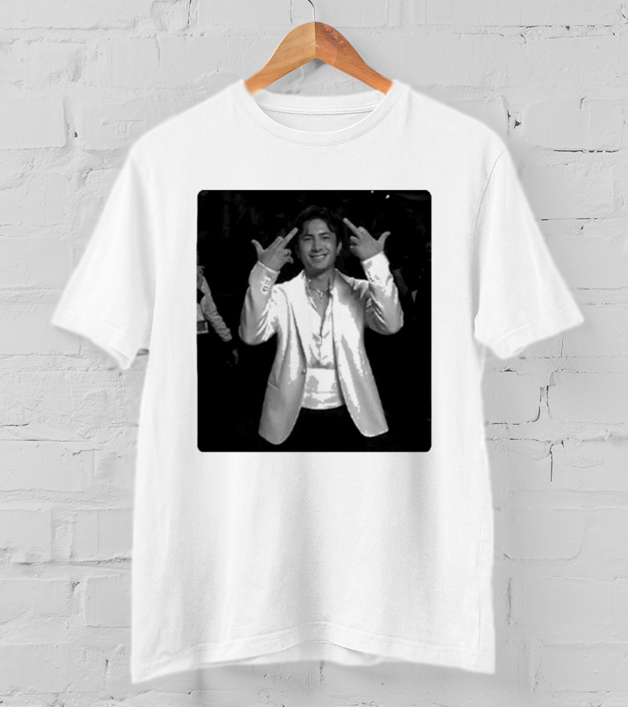 Hudson Williams Glambot Heated Rivalry Jacket Gesture T-Shirt