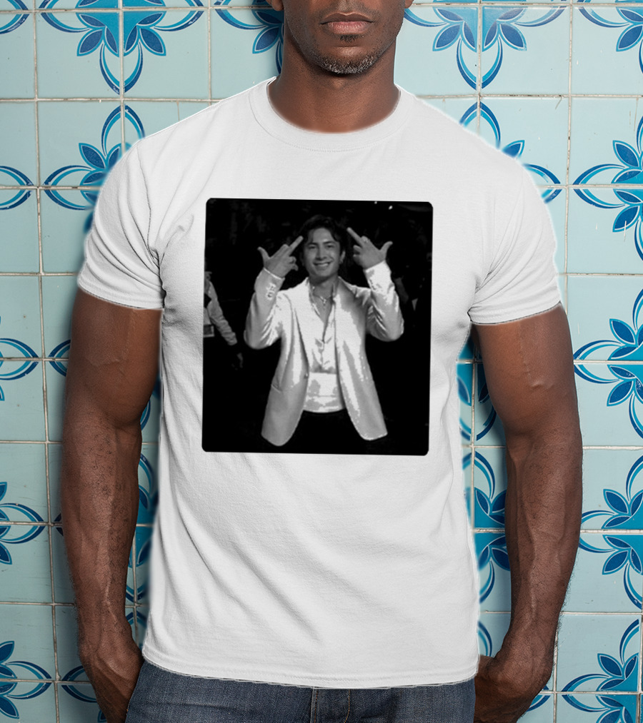 Hudson Williams Glambot Heated Rivalry Jacket Gesture T-Shirt