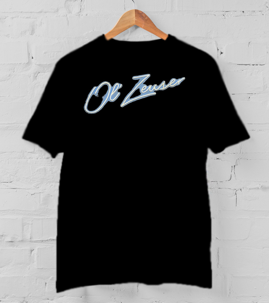 Ol' Zeuser Retro Vintage Style Script T-Shirt
