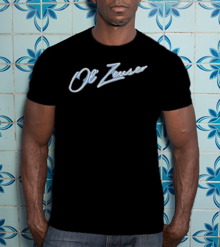 Ol' Zeuser Retro Vintage Style Script T-Shirt