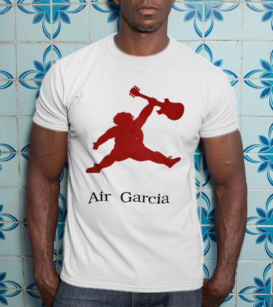 Air Garcia Jerry Garcia Silhouette Iconic Rock Legend T-Shirt