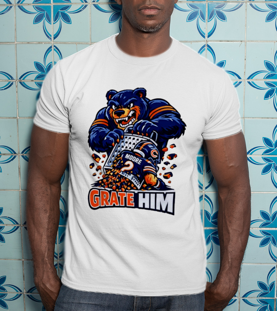 Chicago Bears Grate Him Moore 2 T-Shirt