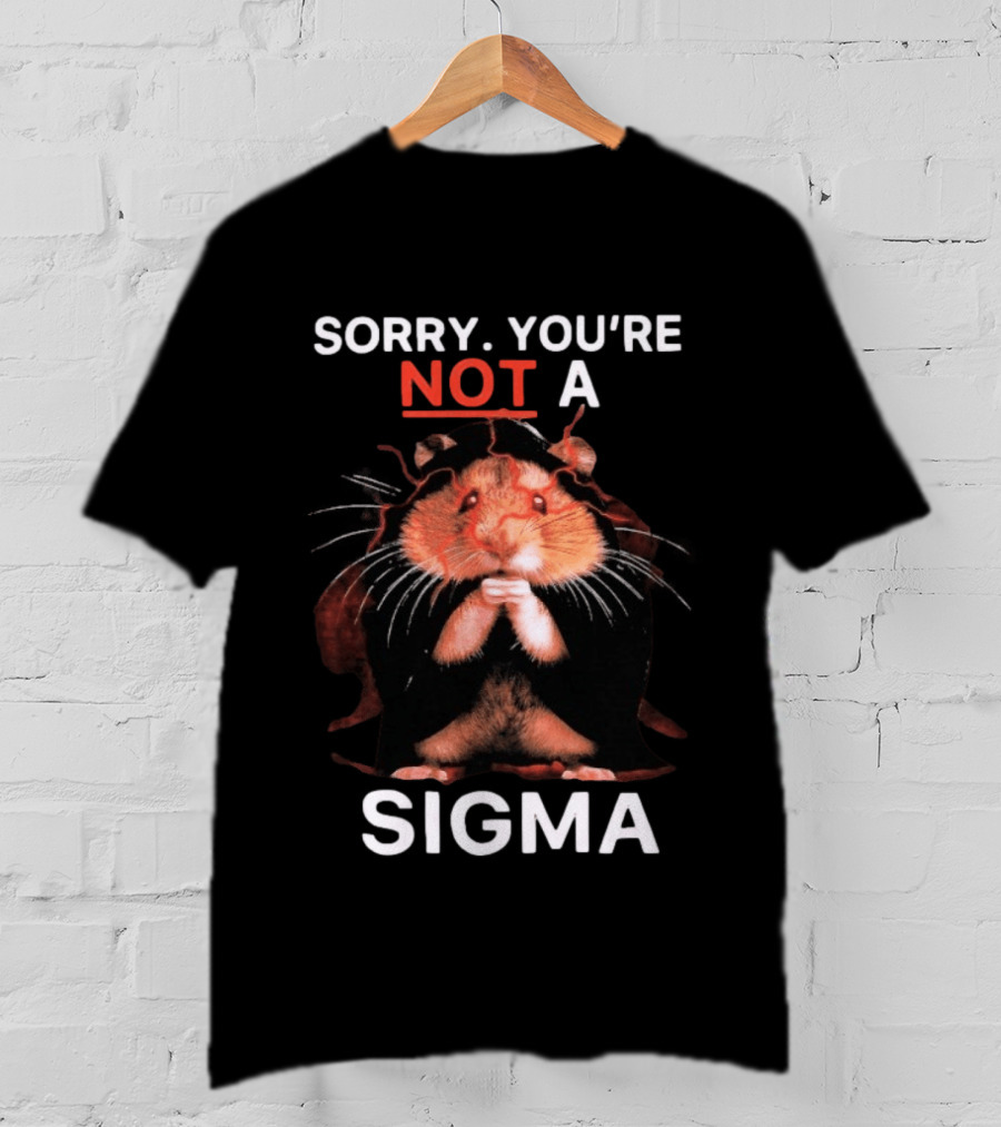 Sorry You're Not A Sigma Hamster T-Shirt