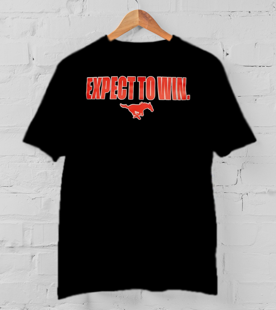 Expect To Win SMU Mustangs T-Shirt