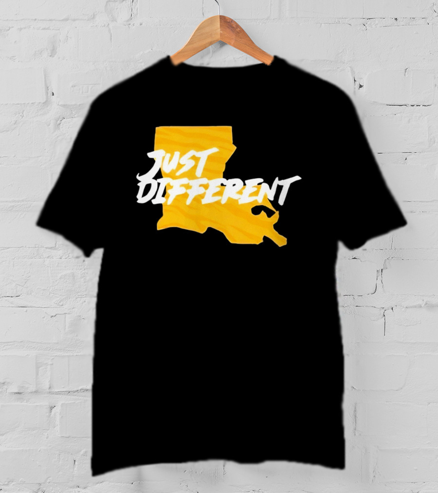 Just Different Louisiana State T-Shirt