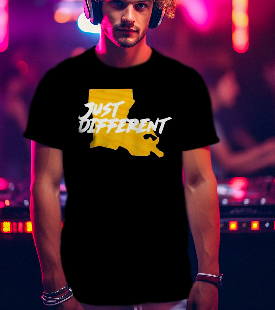 Just Different Louisiana State T-Shirt