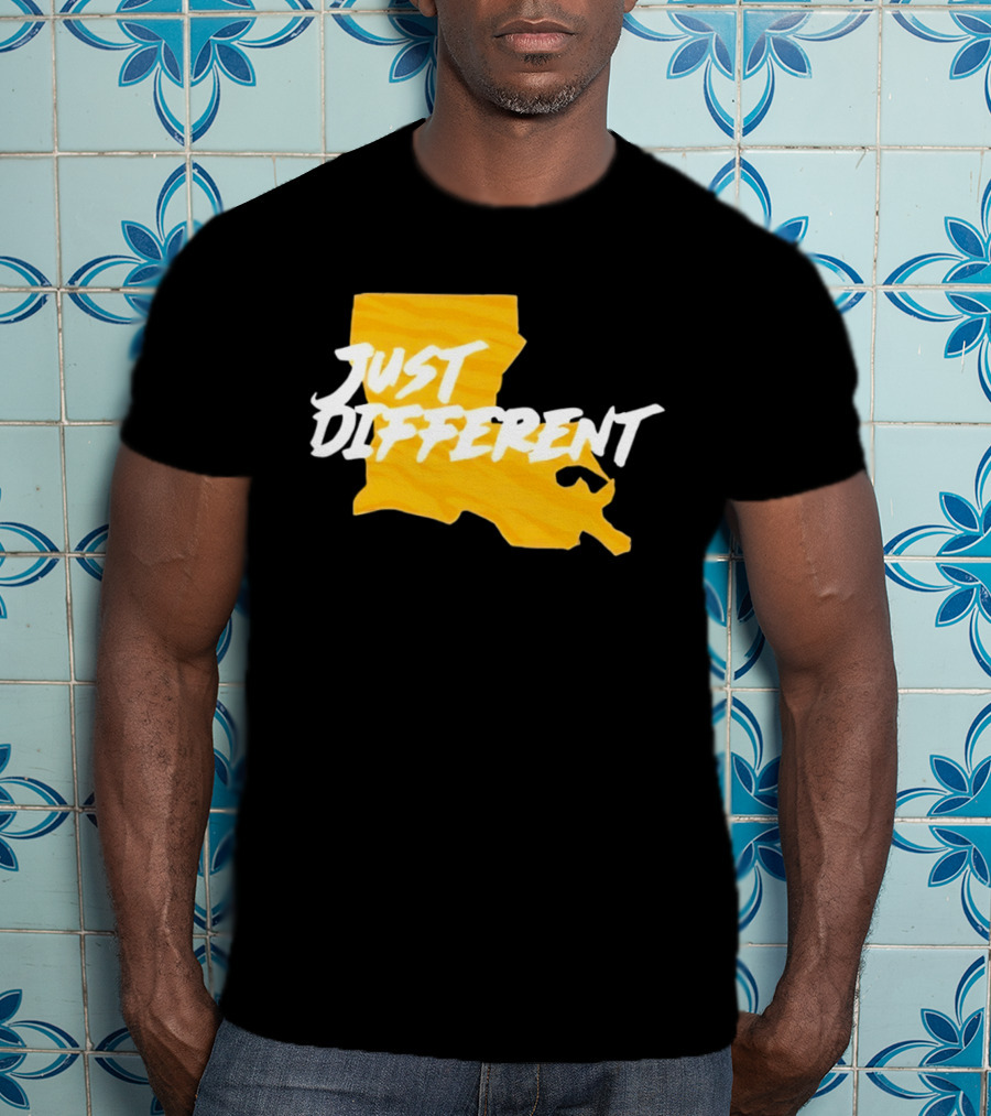 Just Different Louisiana State T-Shirt