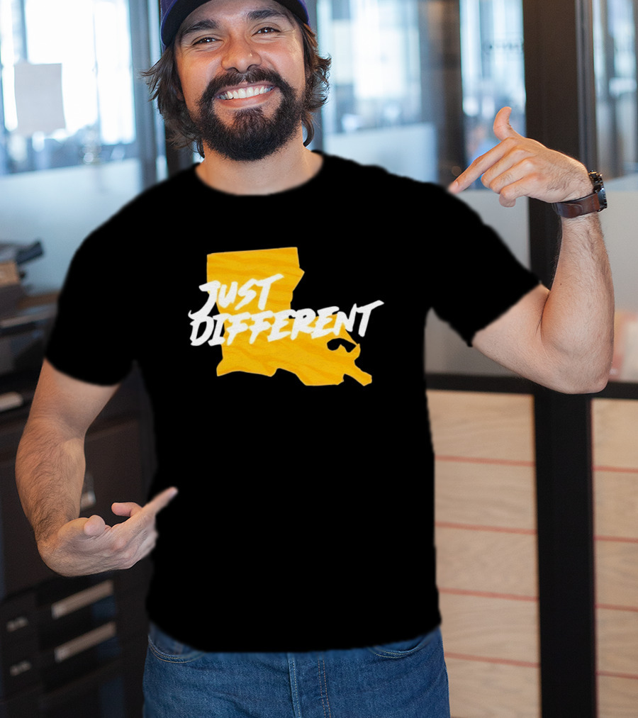 Just Different Louisiana State T-Shirt