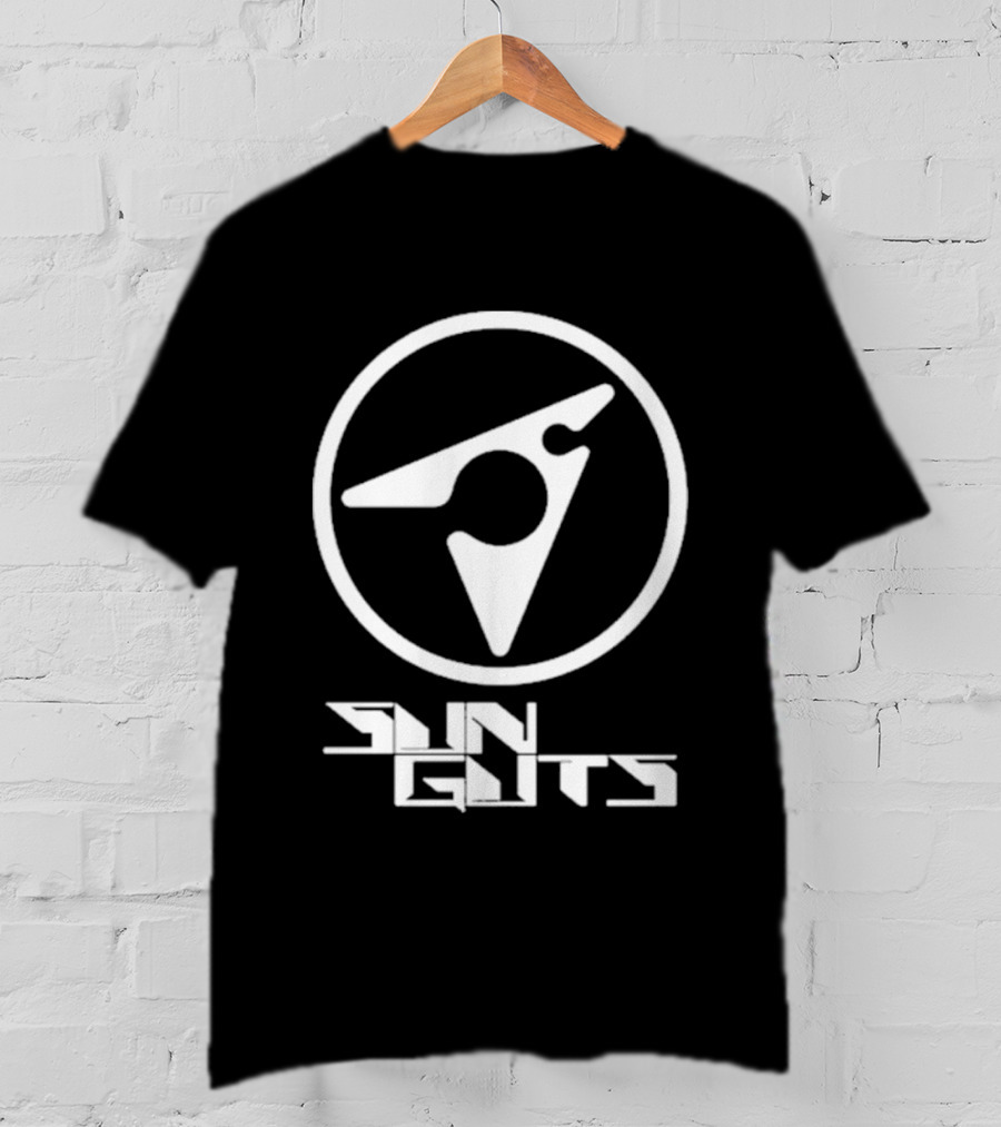 Sun Guts Circular Monogram T-Shirt