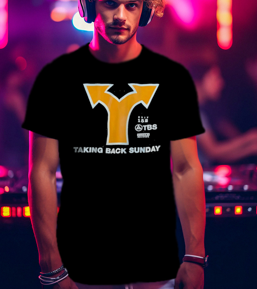 Taking Back Sunday Exit 152 TBS Arrow T-Shirt