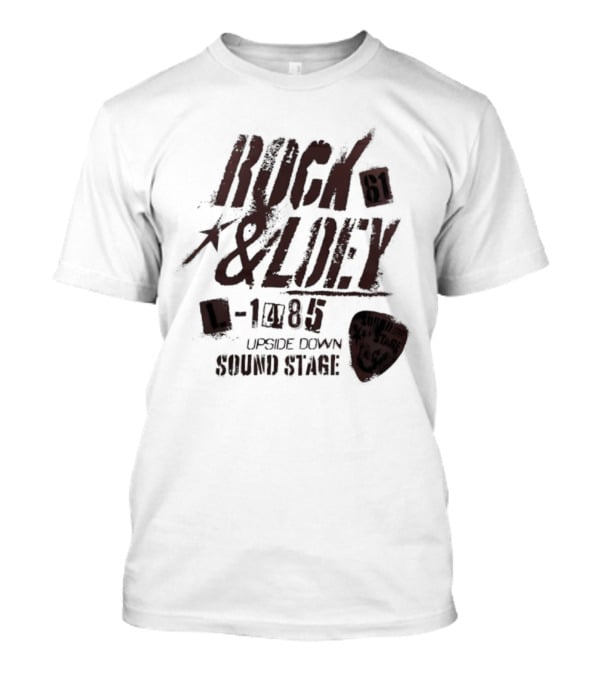 Rock 61 And Loey 1985 Upside Down Sound Stage T-Shirt