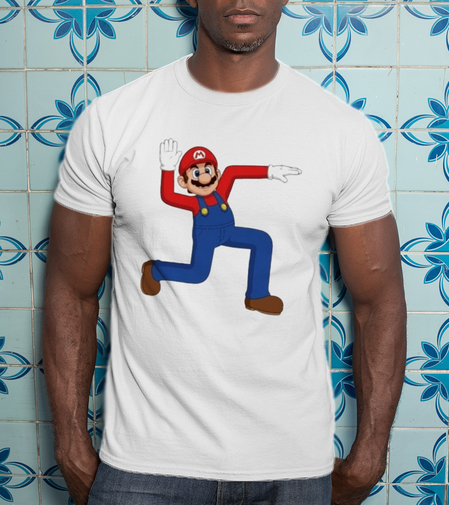 Super Mario Swastika T-Shirt
