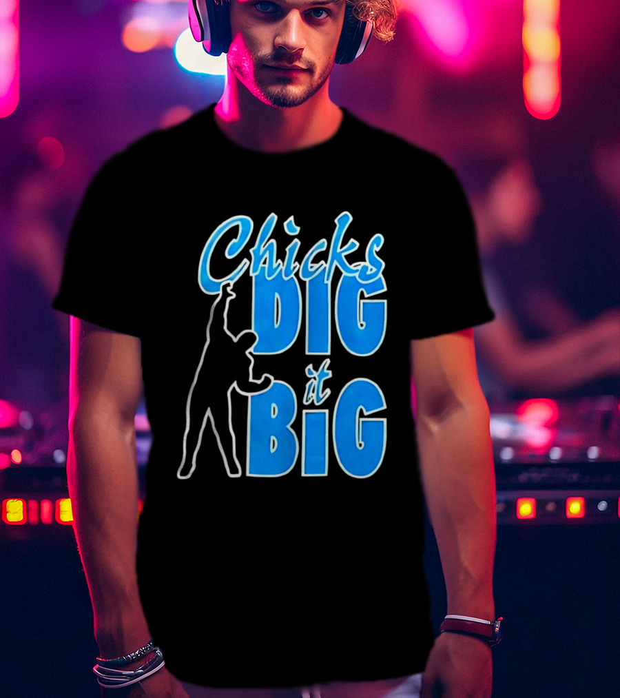WWE Chicks Dig It Big Silhouette Gesture T-Shirt