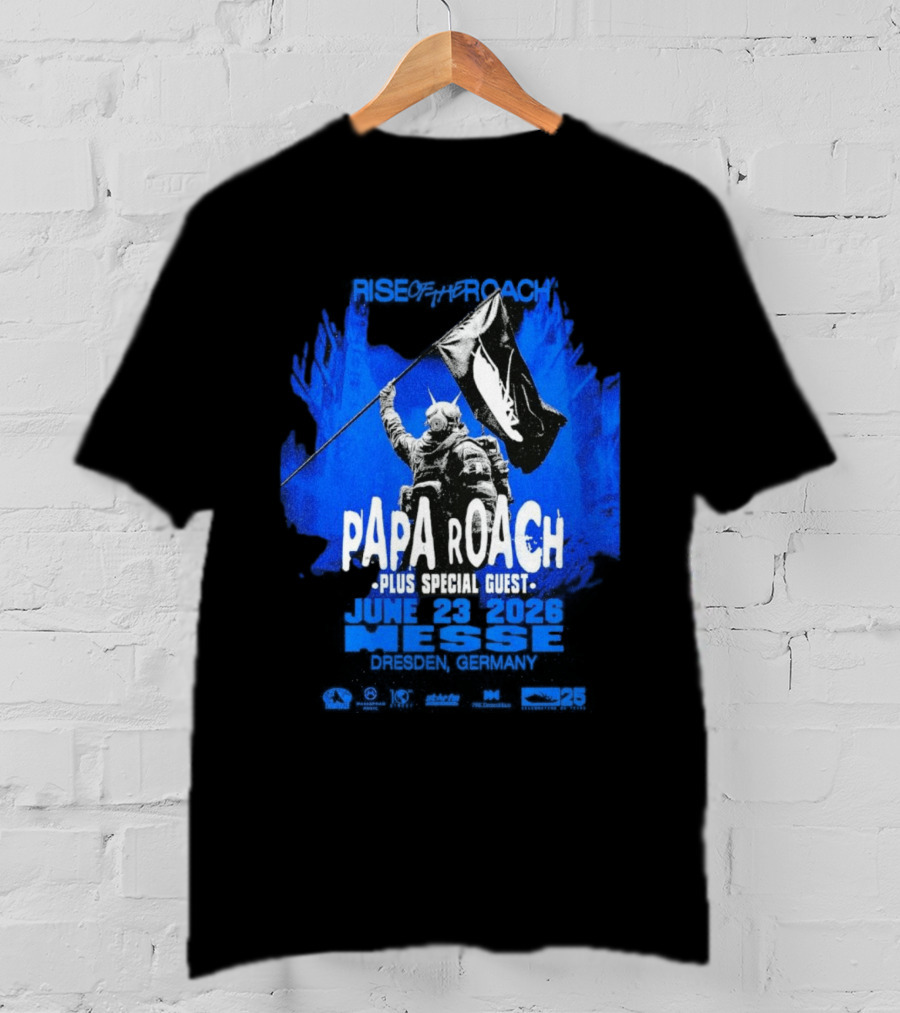 Papa Roach Plus Special Guest June 23 2026 Messe Dresden DE T-Shirt